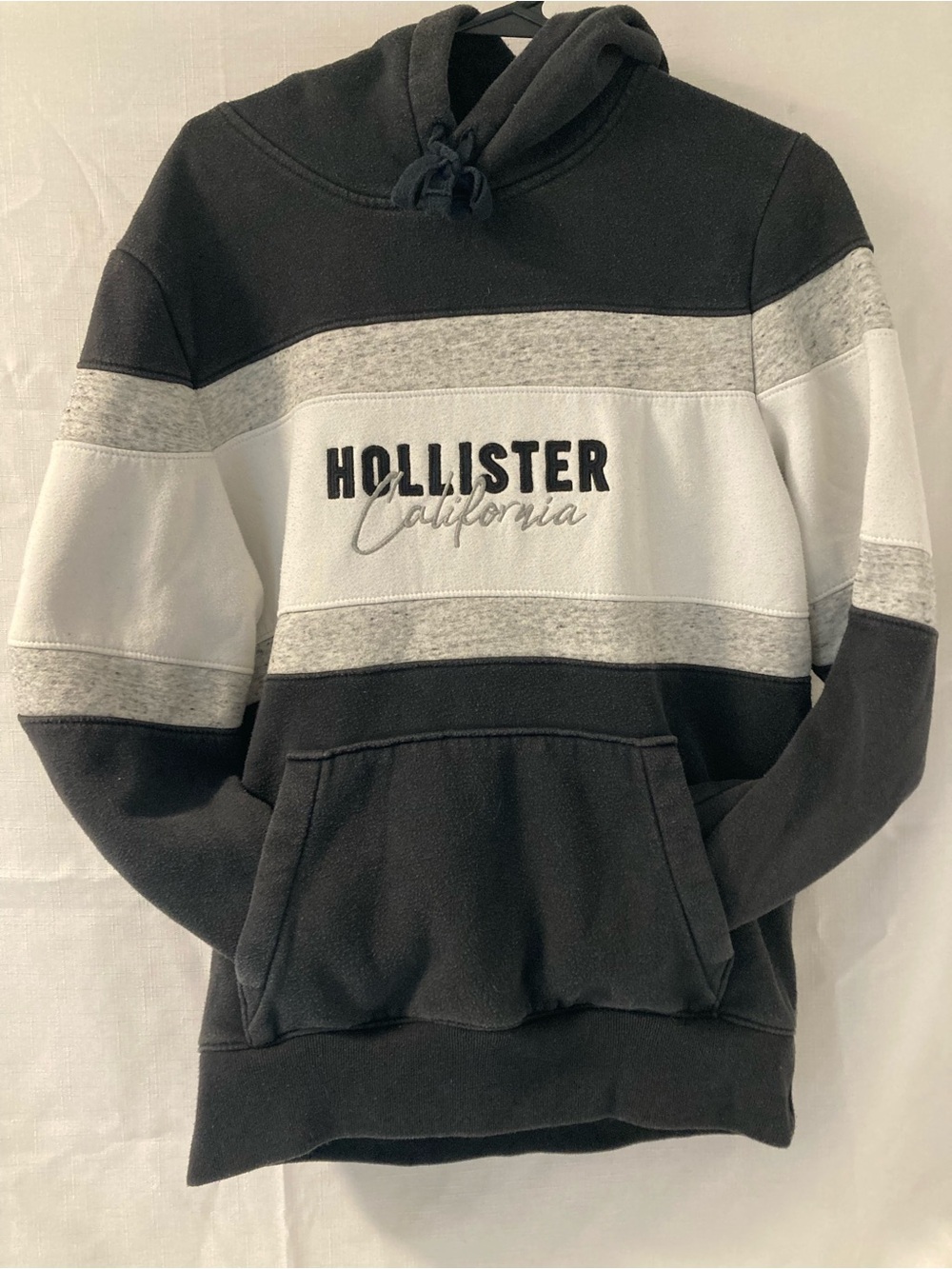 Hollister California Y2K Colorblock Logo Hoodie Men’s Medium